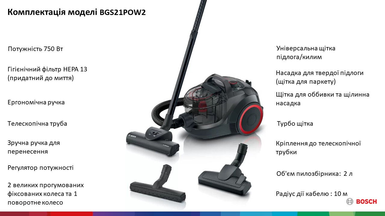 Фото Bosch BGS21POW2