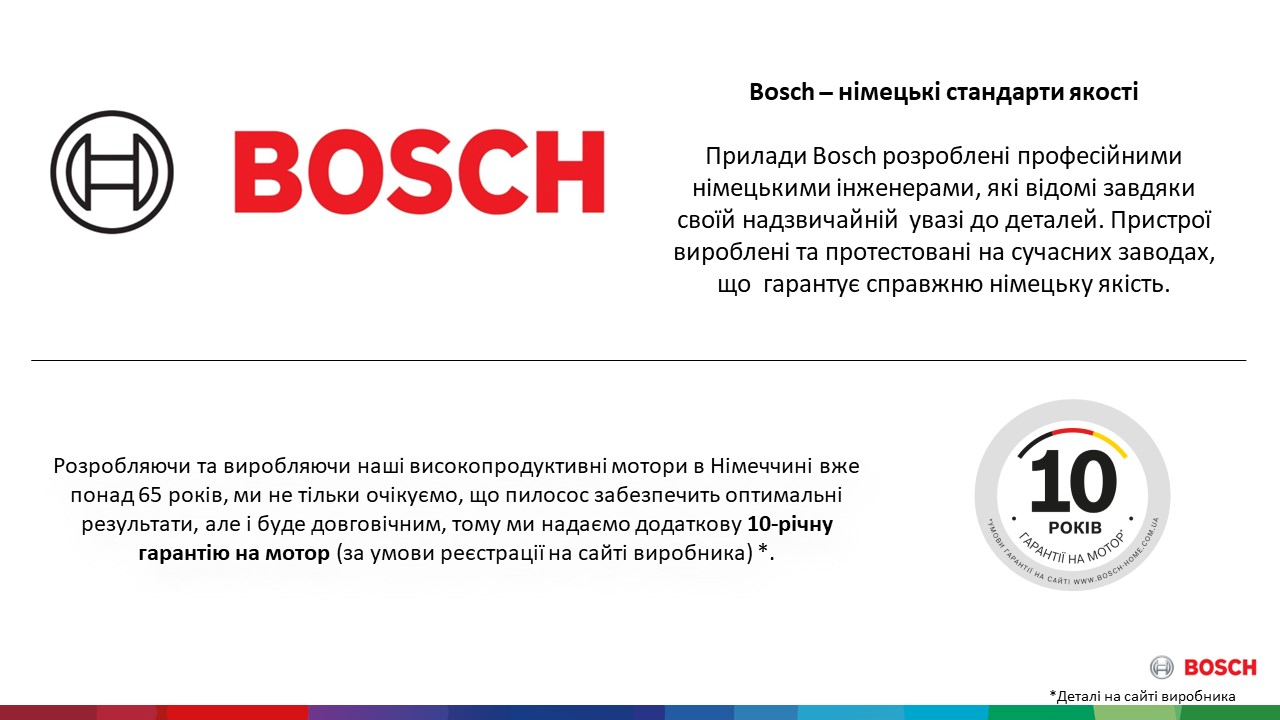 Фото Bosch BGS21POW2