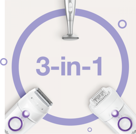 Фото 2 Эпилятор Braun Silk_epil 5 SE 5-825P