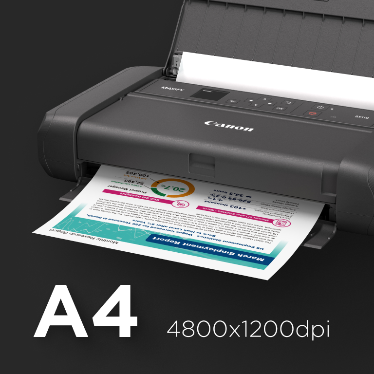 Фото Canon MAXIFY BX110 with Battery (7069C027)