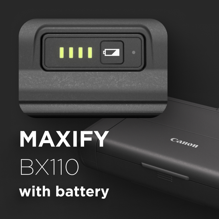 Фото Canon MAXIFY BX110 with Battery (7069C027)
