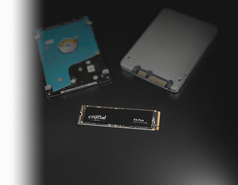 SSD-накопитель Crucial P3 Plus 4TB M.2 2280 NVMe PCIe 4.0 x4