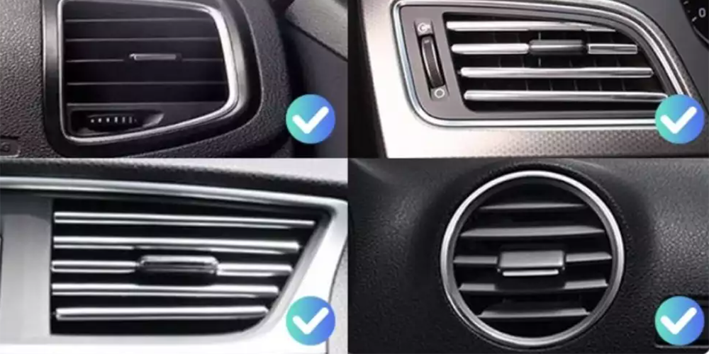 DDPai Qi Fast Wireless Car Charger Телефона Универсальный На дефлектор Разборная Пластик