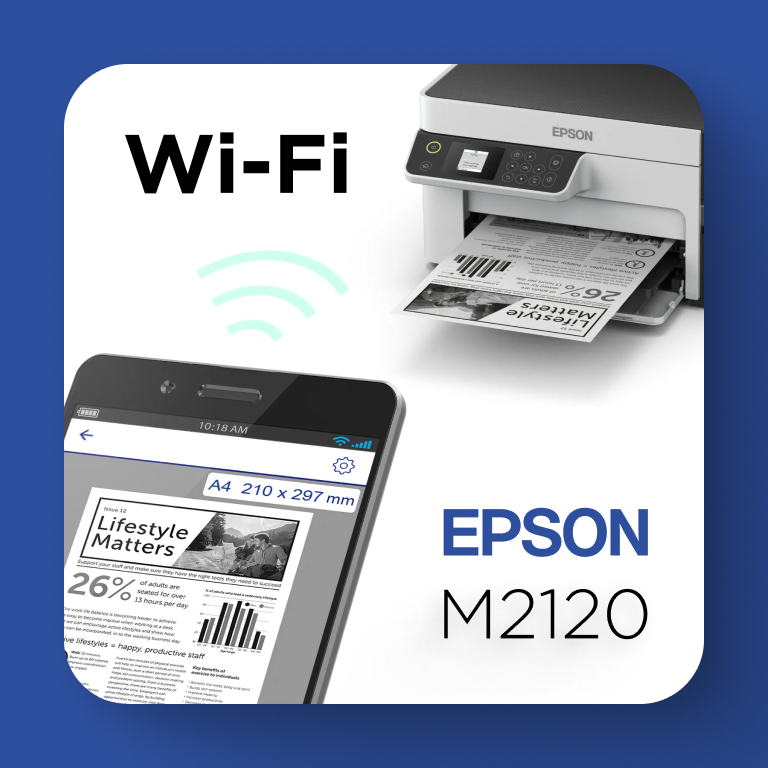 Фото Epson M2120 WI-FI