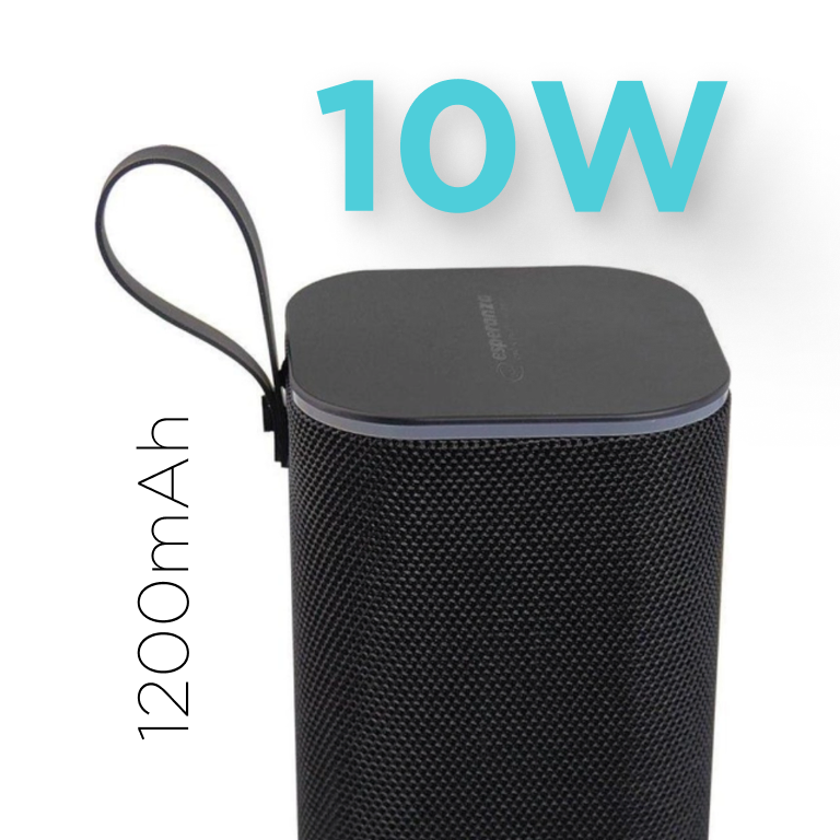 Портативная акустика Esperanza Bluetooth RGB Ilminated FM Sakara