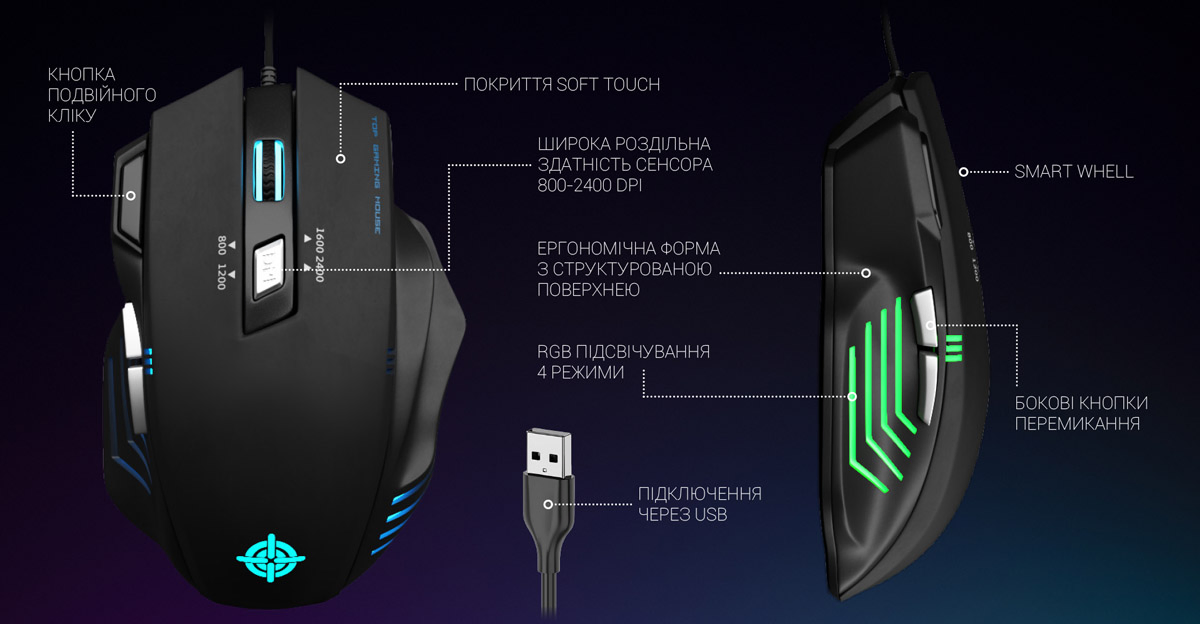 Фото 2 GamePro Storm USB Black