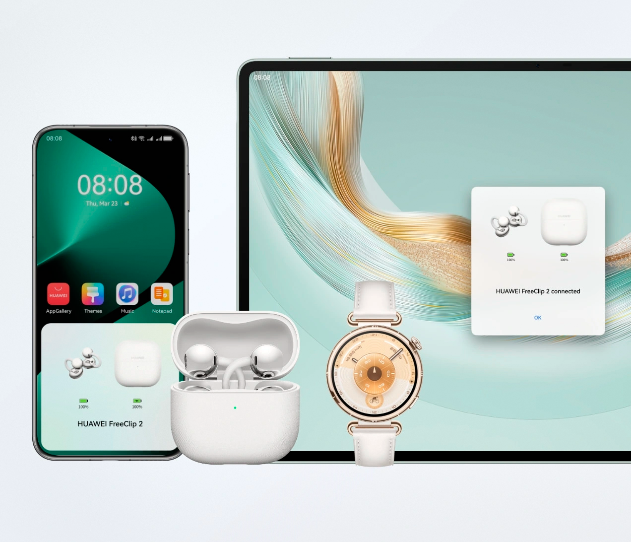 Фото HUAWEI FreeClip 2