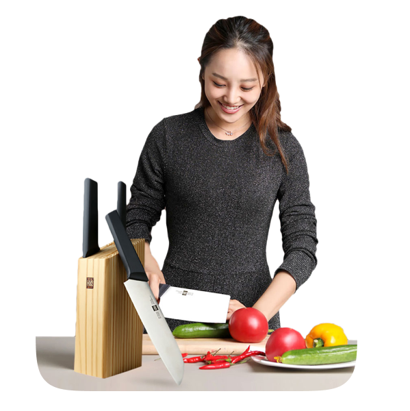 Фото 3 Набор кухонных ножей Huohou HU0059