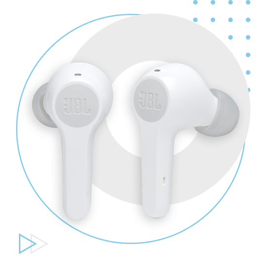 JBL TUNE 215 TWS BT5.0 5 годин Pink Оригінал! Наушники