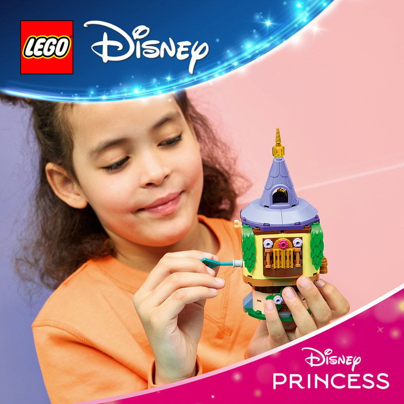 Набор для конструирования мини-башни с Рапунцель от Disney.