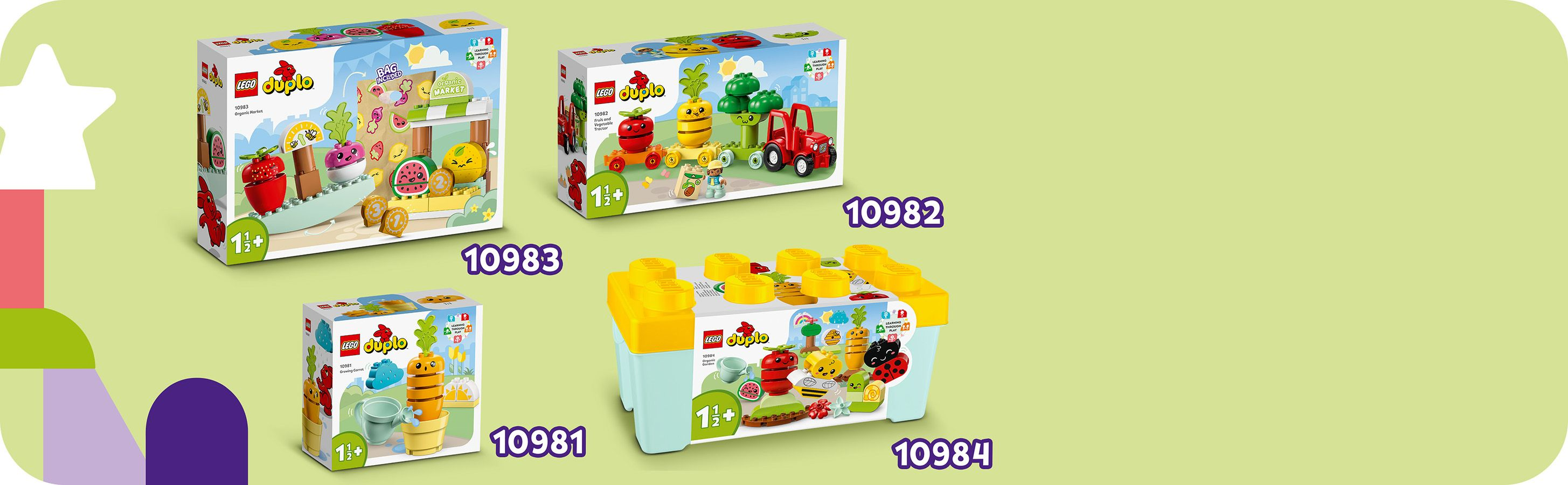 LEGO® DUPLO® My First Органічний город
