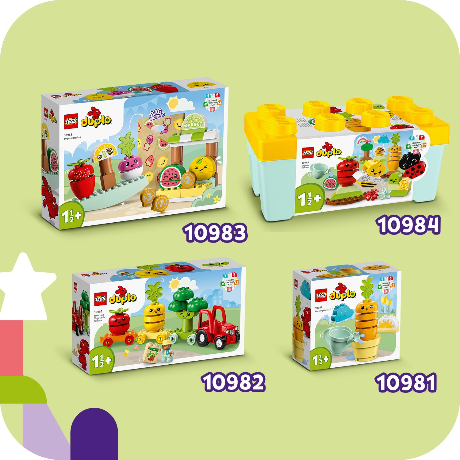 LEGO® DUPLO® My First Органічний город
