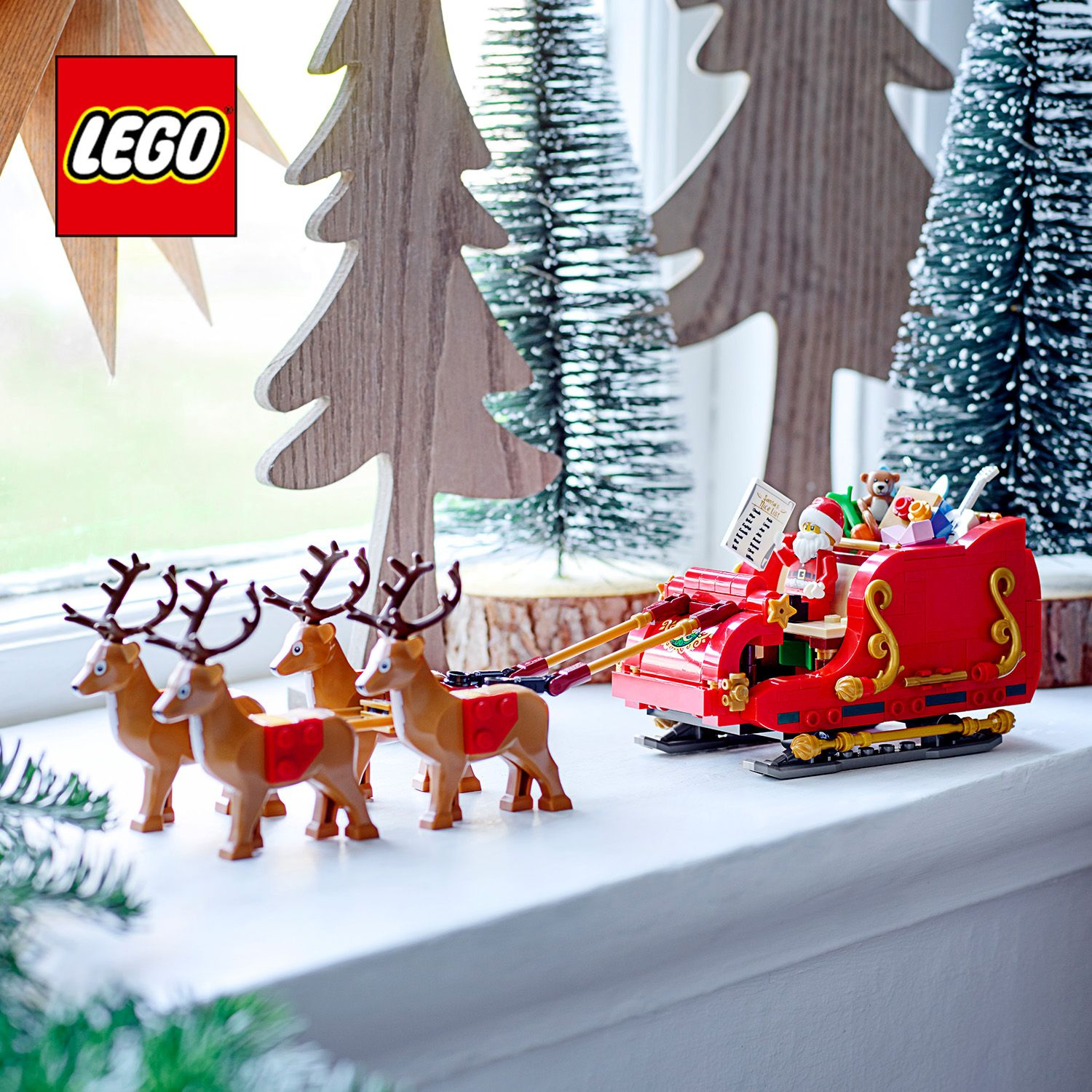 Конструктор LEGO® Seasonal Санки Санты (40499) купить в Киеве