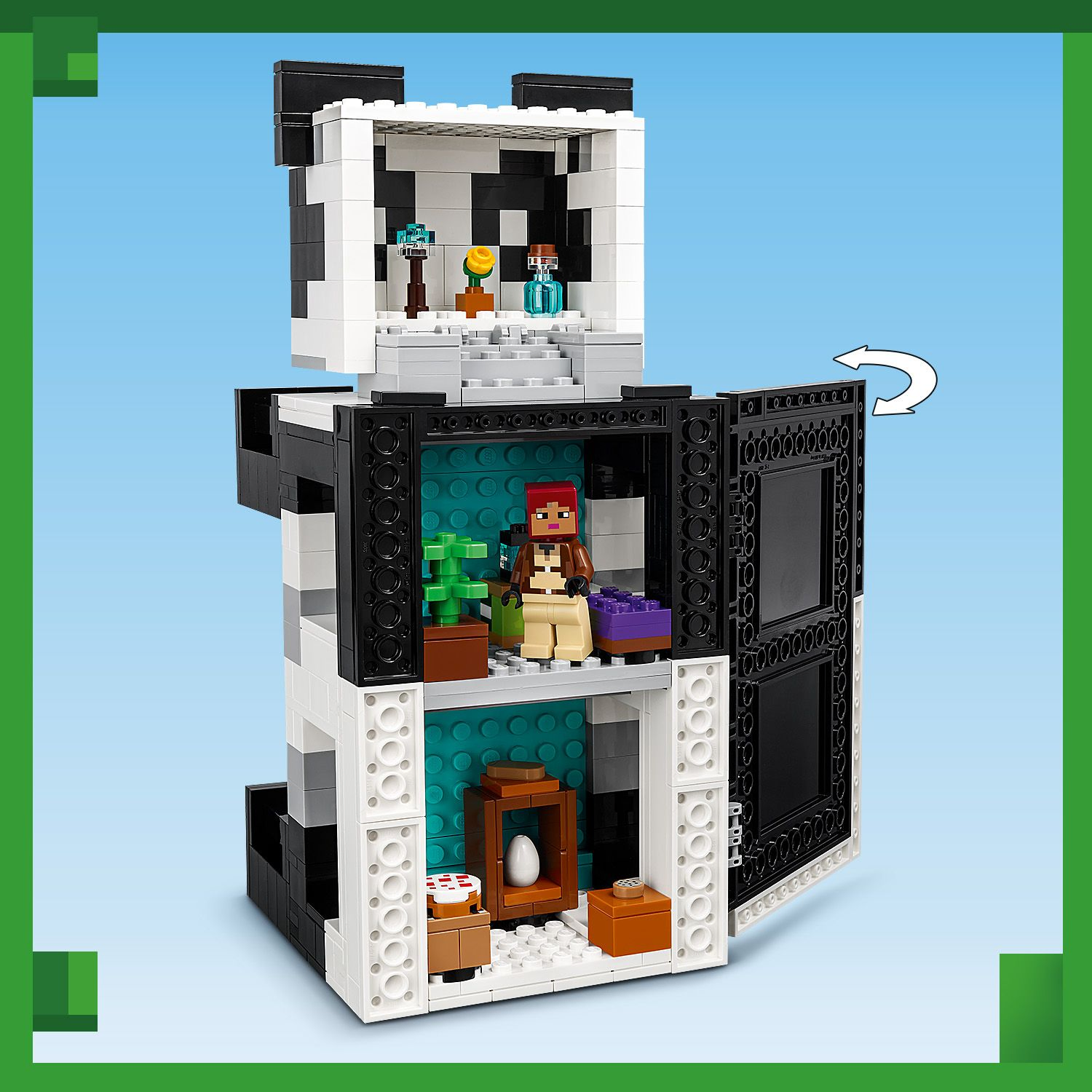 LEGO® Minecraft® Помешкання панди

