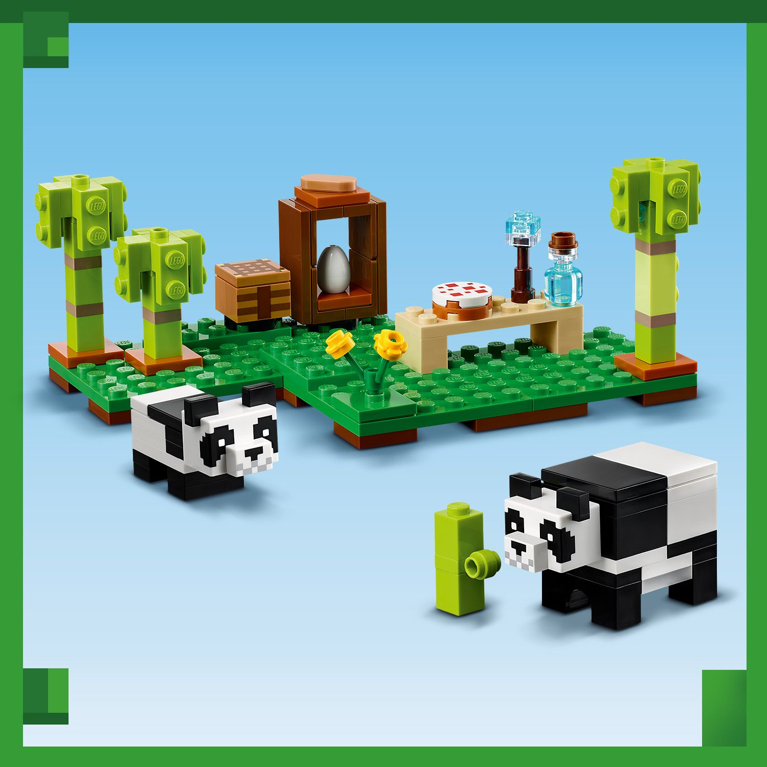 LEGO® Minecraft® Помешкання панди


