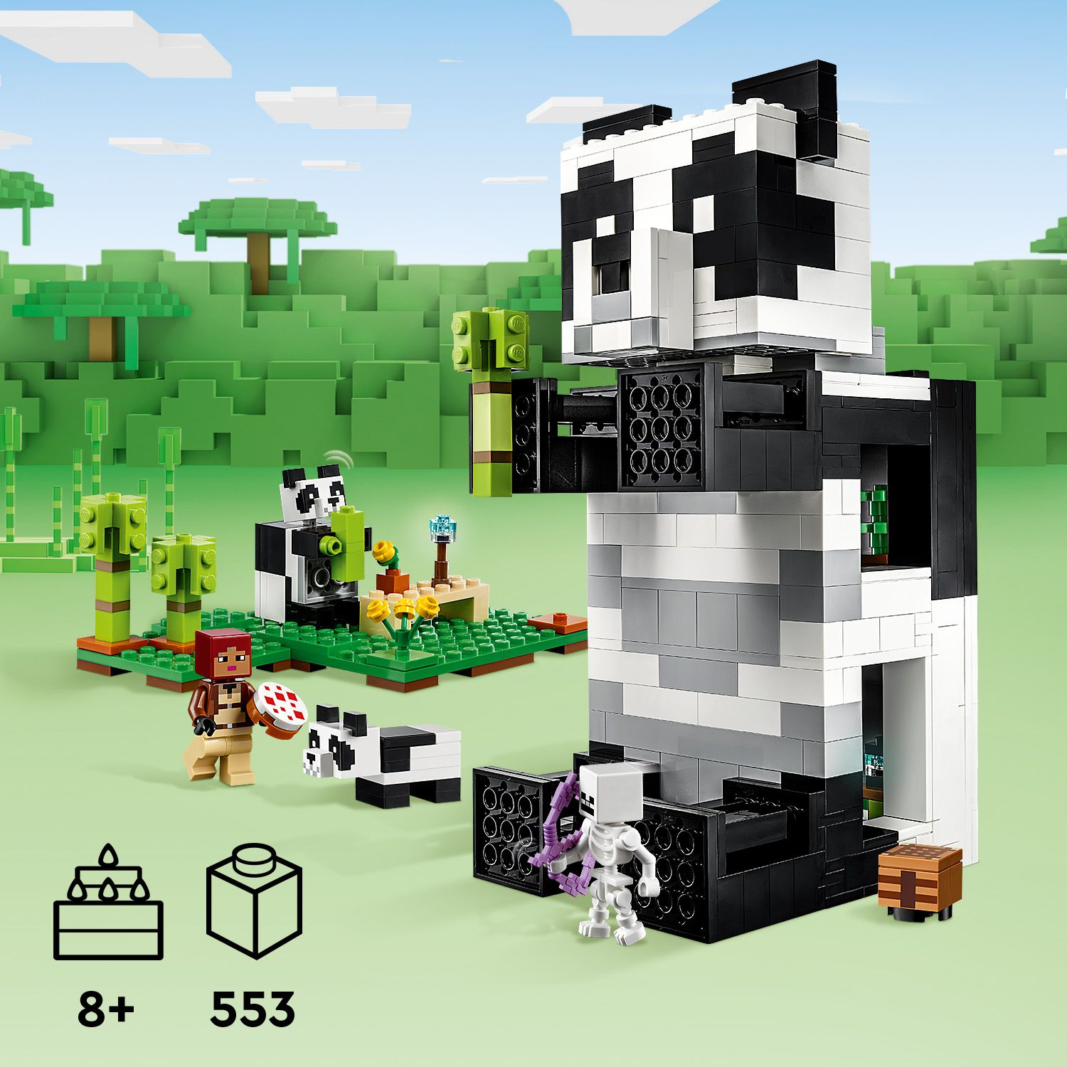 LEGO® Minecraft® Помешкання панди

