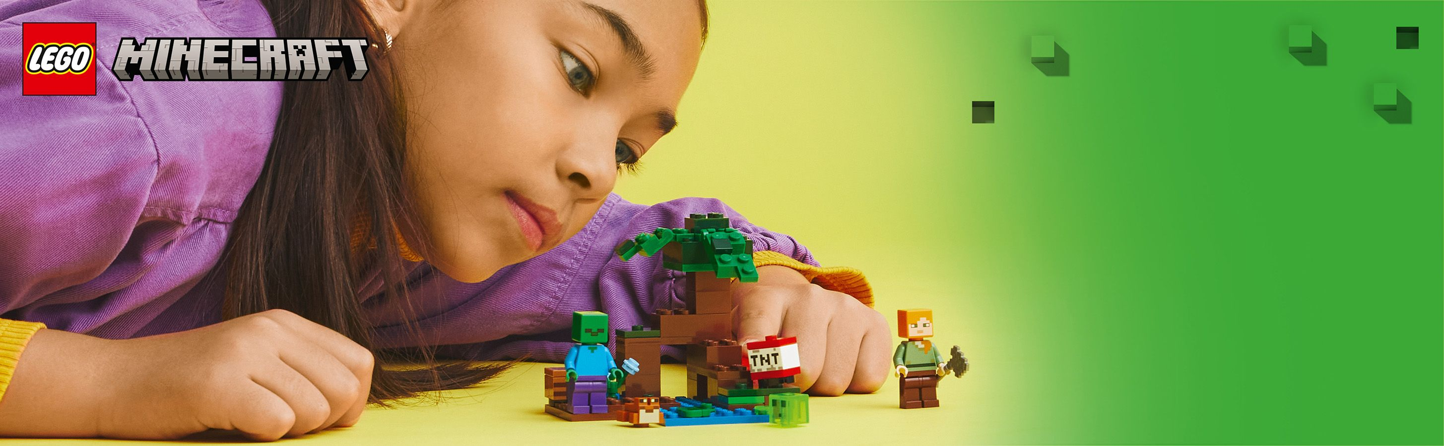 LEGO® Minecraft® Пригоди на болоті

