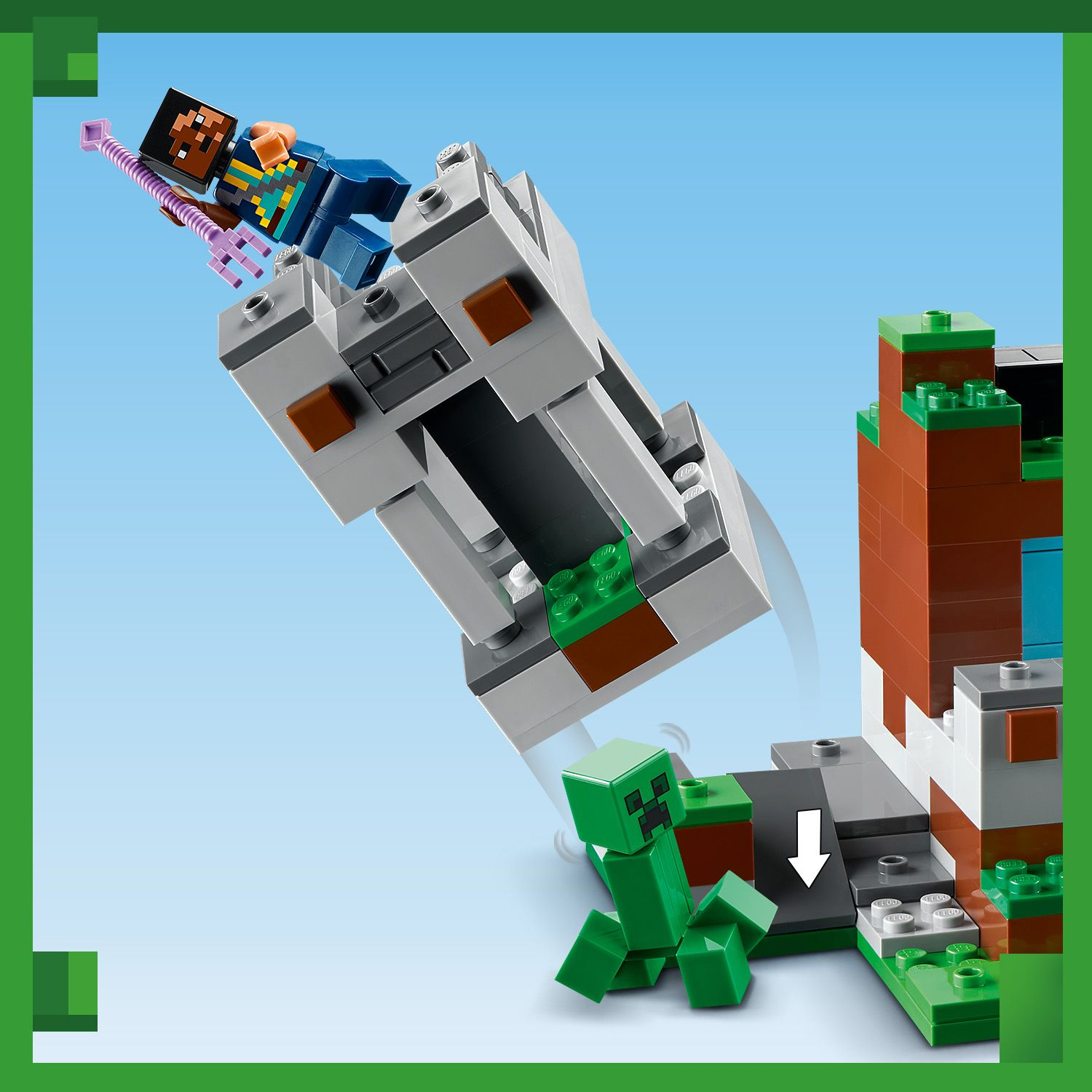 LEGO® Minecraft® Форпост із мечем

