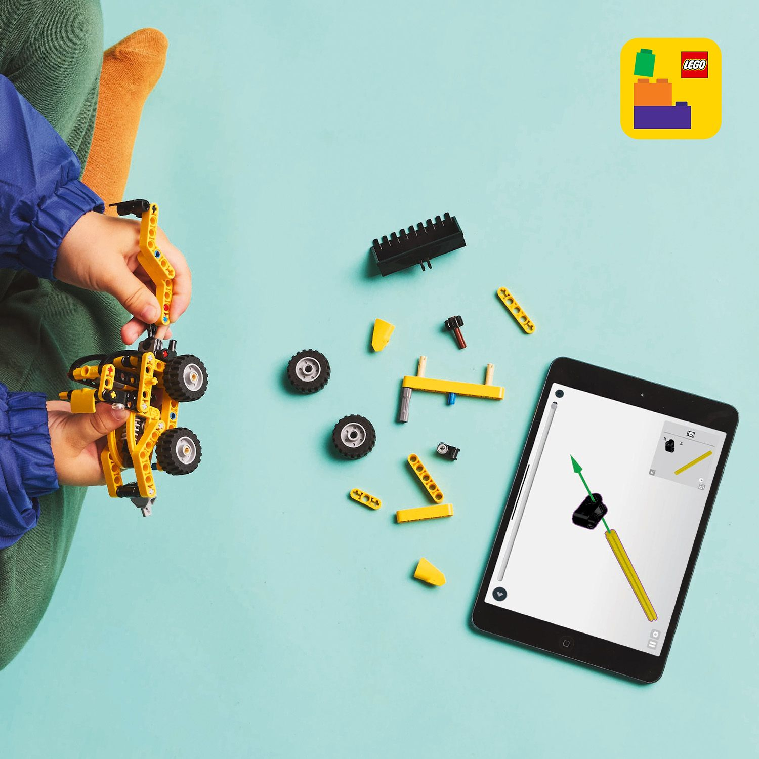 LEGO® Technic Экскаватор-погрузчик

