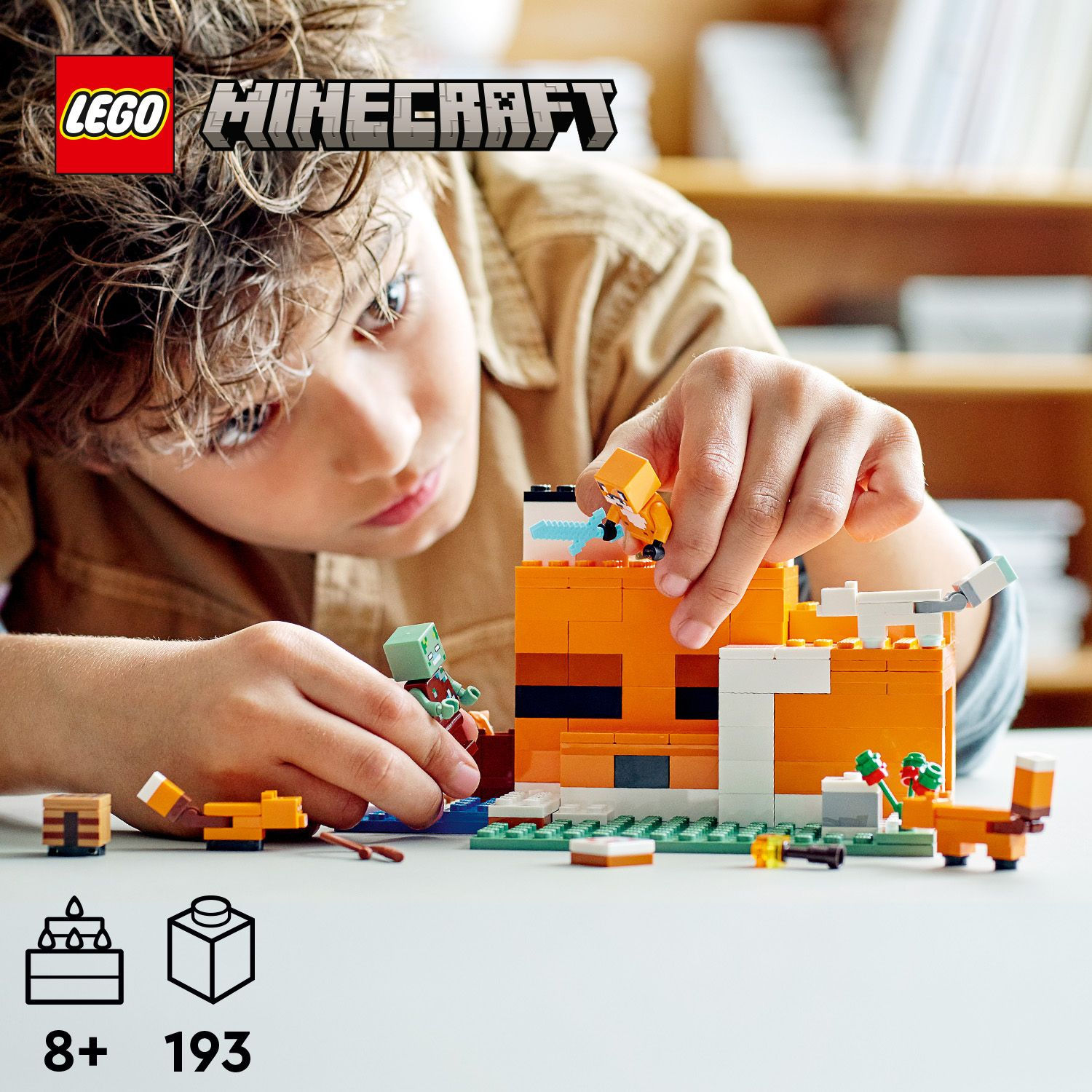 Конструктор LEGO® Minecraft Нора лисиці (21178) купити в АЛЛО