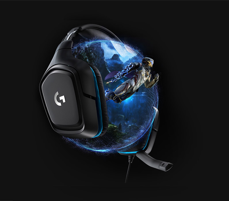 Фото 2 LOGITECH G432 Surround Sound Wired Gaming Headset