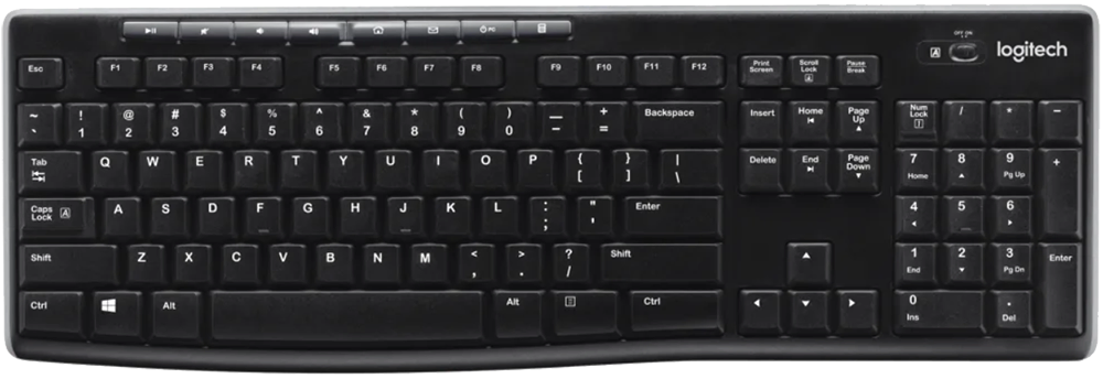 Фото 1 LOGITECH Wireless Keyboard K270 EER