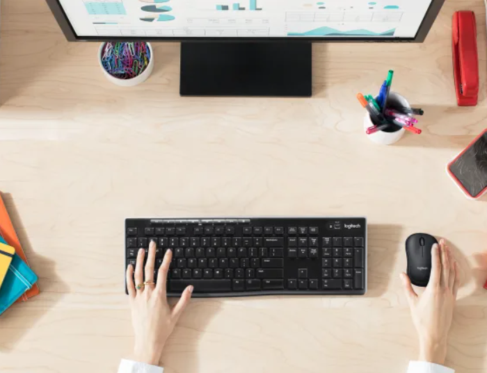 Фото 2 LOGITECH Wireless Keyboard K270 EER