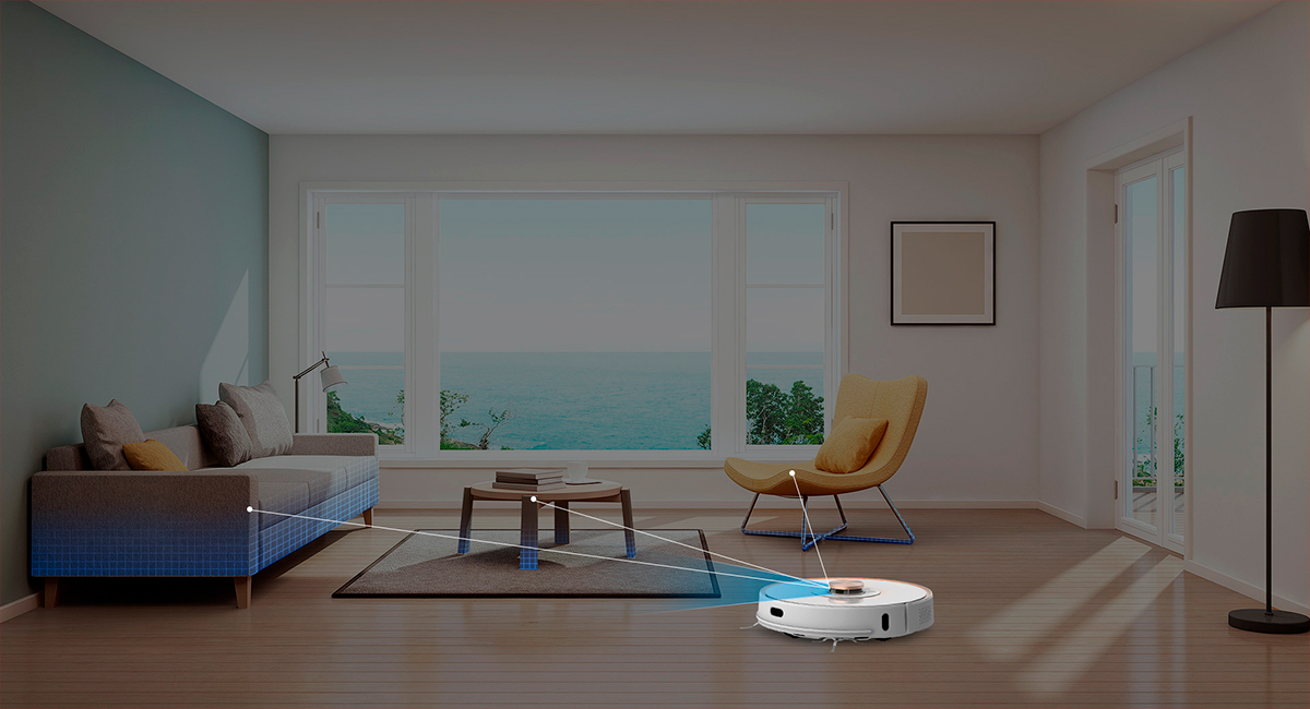 Купить Роботпылесос Lenovo Robot Vacuum Cleaner T1 б\у, не комплект