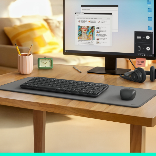 Фото Logitech K250 Wireless Keyboard Graphite