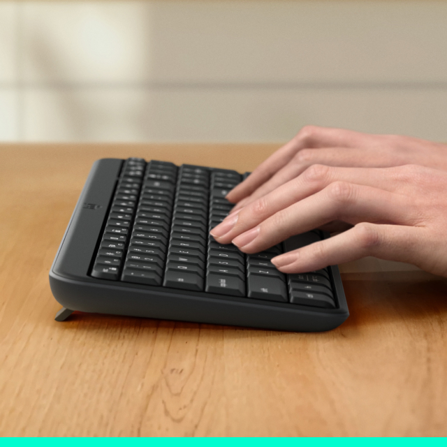 Фото Logitech K250 Wireless Keyboard Graphite