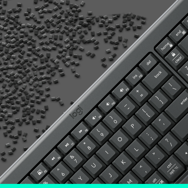 Фото Logitech K250 Wireless Keyboard Graphite