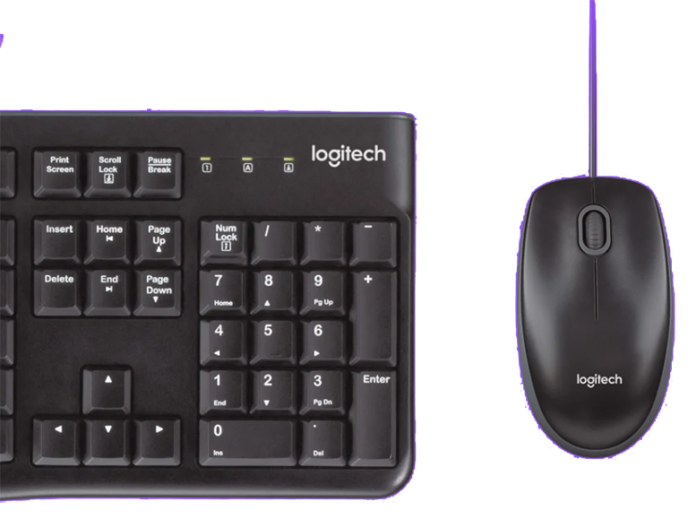Фото 1 Logitech Corded Desktop MK120