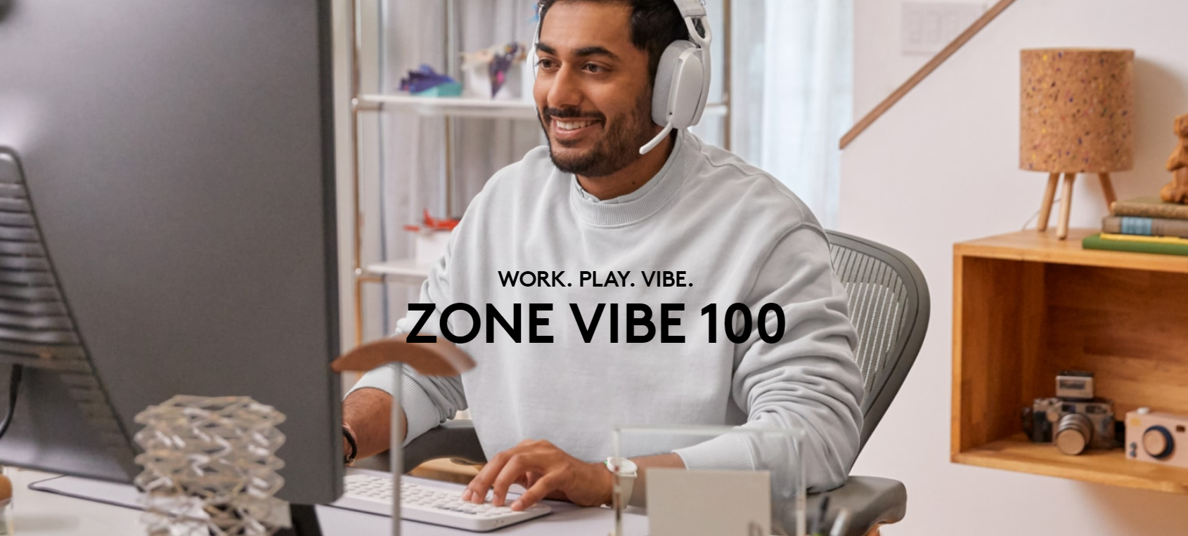 Фото 1 Logitech Zone Vibe 100