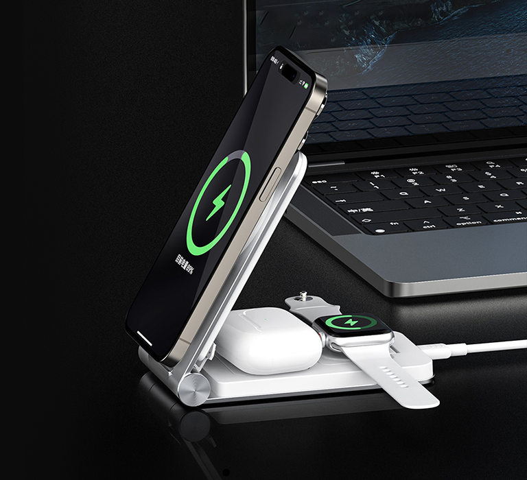 Фото 3 MAXCO 3in1 Folding Wireless Charger
