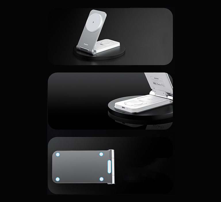 Фото 4 MAXCO 3in1 Folding Wireless Charger