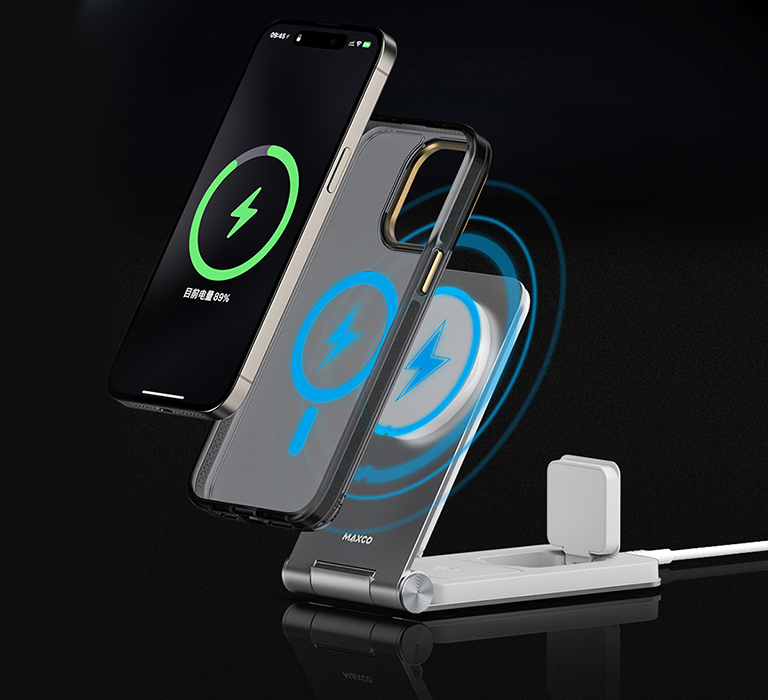 Фото 5 MAXCO 3in1 Folding Wireless Charger