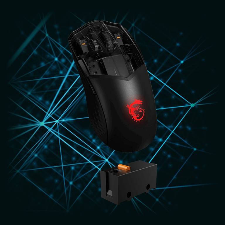 Фото 4 MSI Clutch GM41 Lightweight Wireless