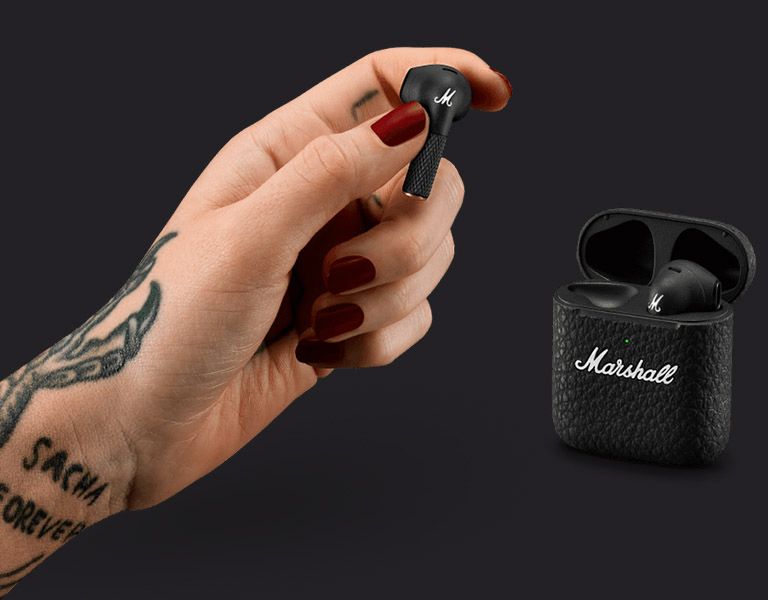 Фото 2 Marshall Minor III (1005983) Black/WT