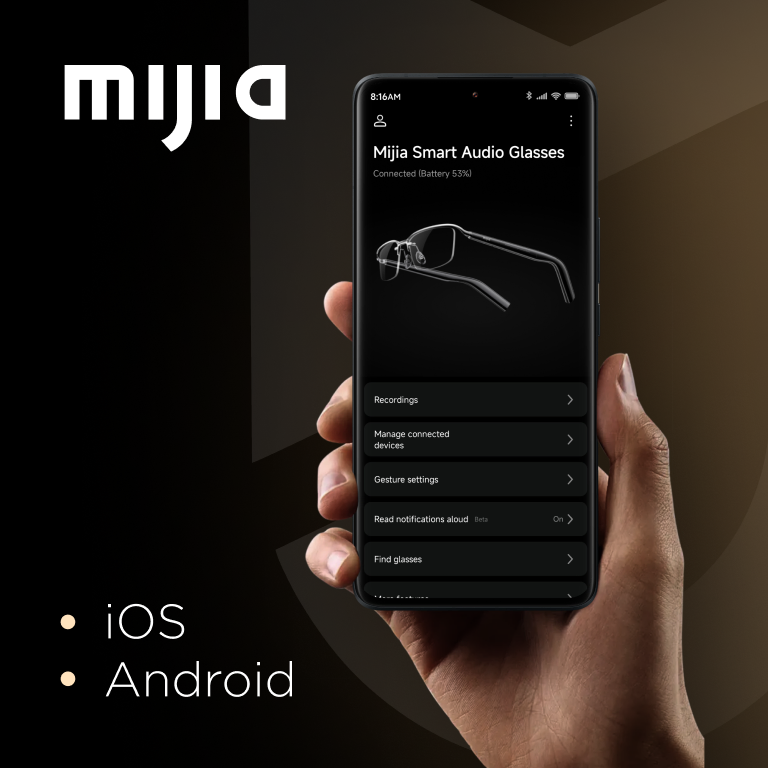 Фото Mijia Smart Audio Glasses