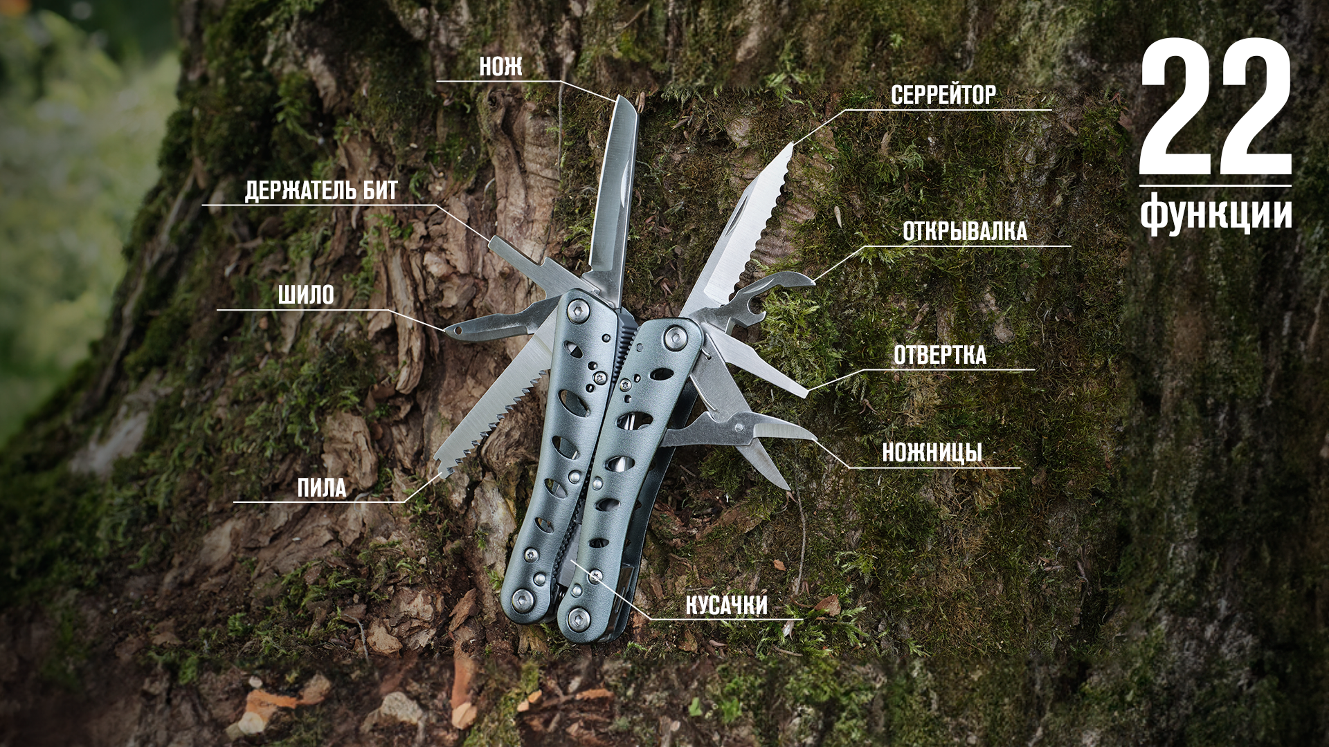Фото Multi Tool Ganzo G101-H (G205)