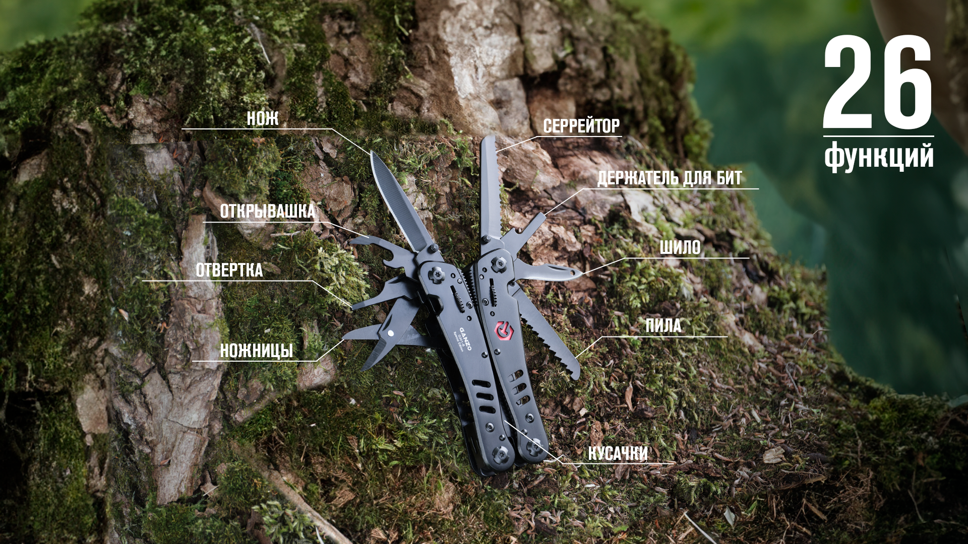 Фото 2 Multi_Tool_Ganzo_G301_B