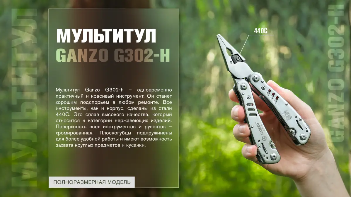 Фото 1 Multi_Tool_Ganzo_G302_H