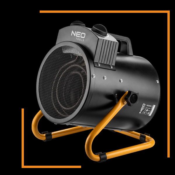 Neo Tools 90-068, 3 кВт, 80м2, IPX4, нагр. элемент - нерж. сталь
