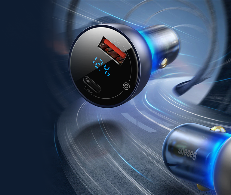 Фото 1 Particular Digital Display QC+PPS Dual Quick Charger Car Charger