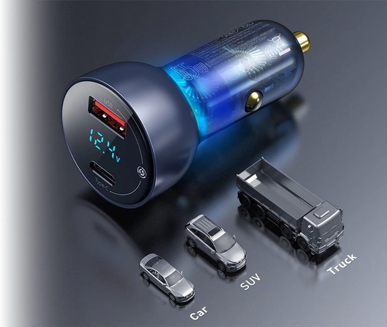 Фото 6 Particular Digital Display QC+PPS Dual Quick Charger Car Charger