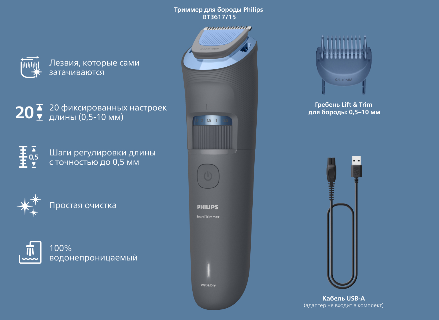Фото Philips BT3617/15