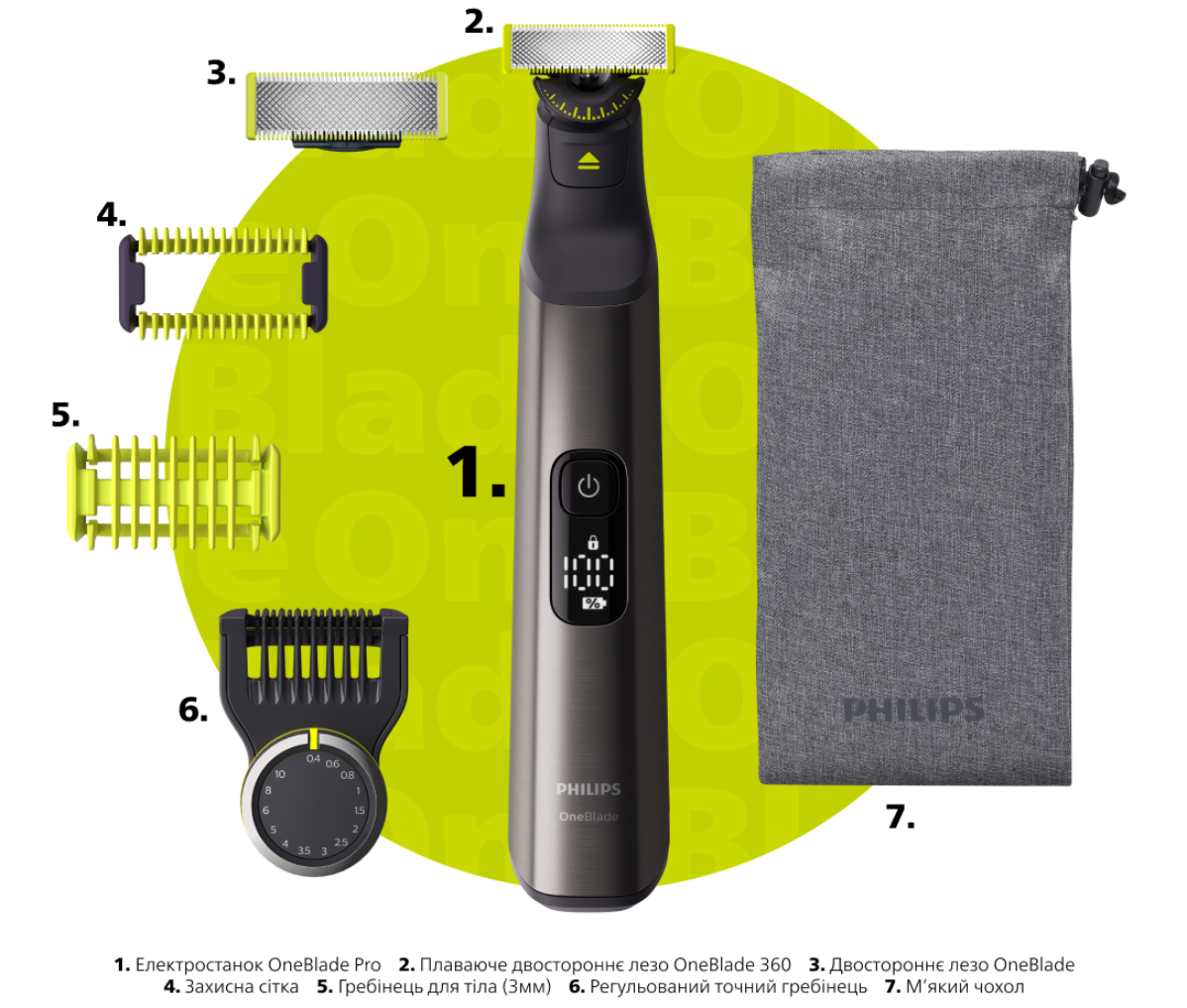 Фото 2 Philips OneBlade QP6551