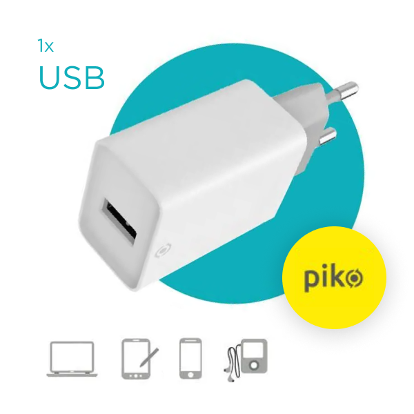 Фото 3 Piko 10W USB 2,1A (TC-211)