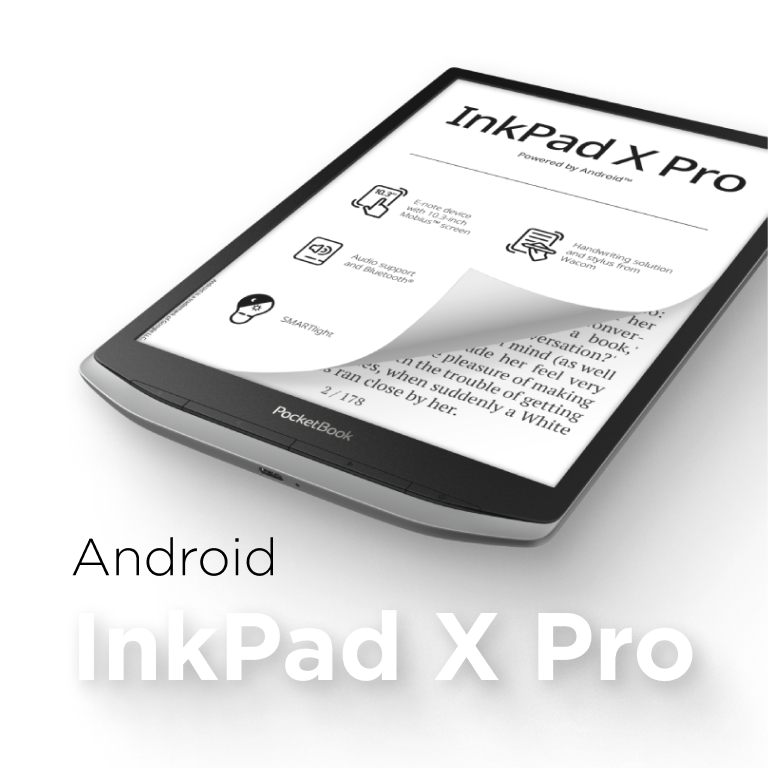 Фото 4 PocketBook InkPad X Pro Mist Grey