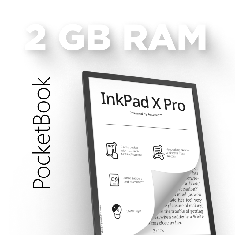 Фото 8 PocketBook InkPad X Pro Mist Grey
